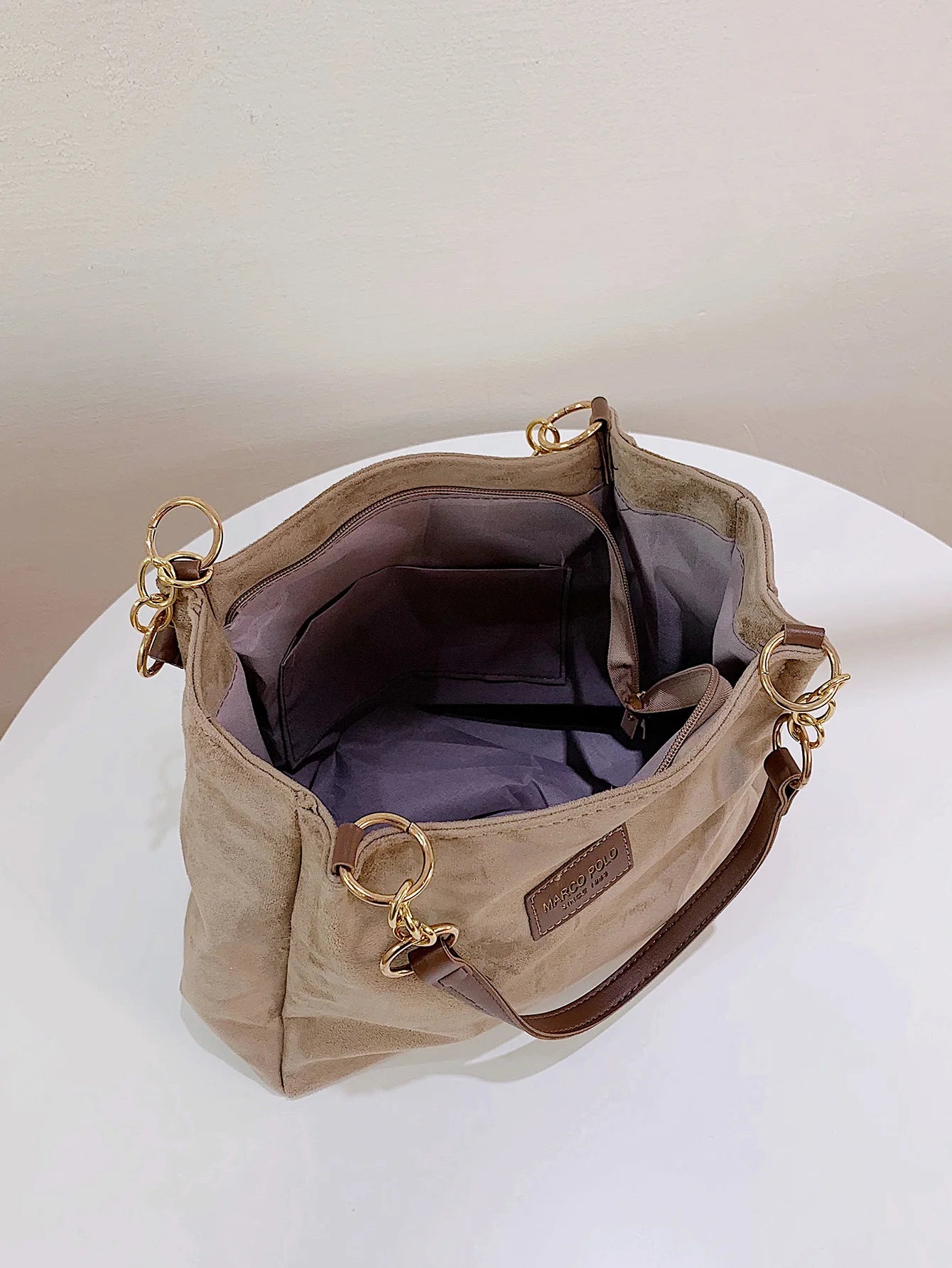 Sac a main en Daim - ELEGENCE