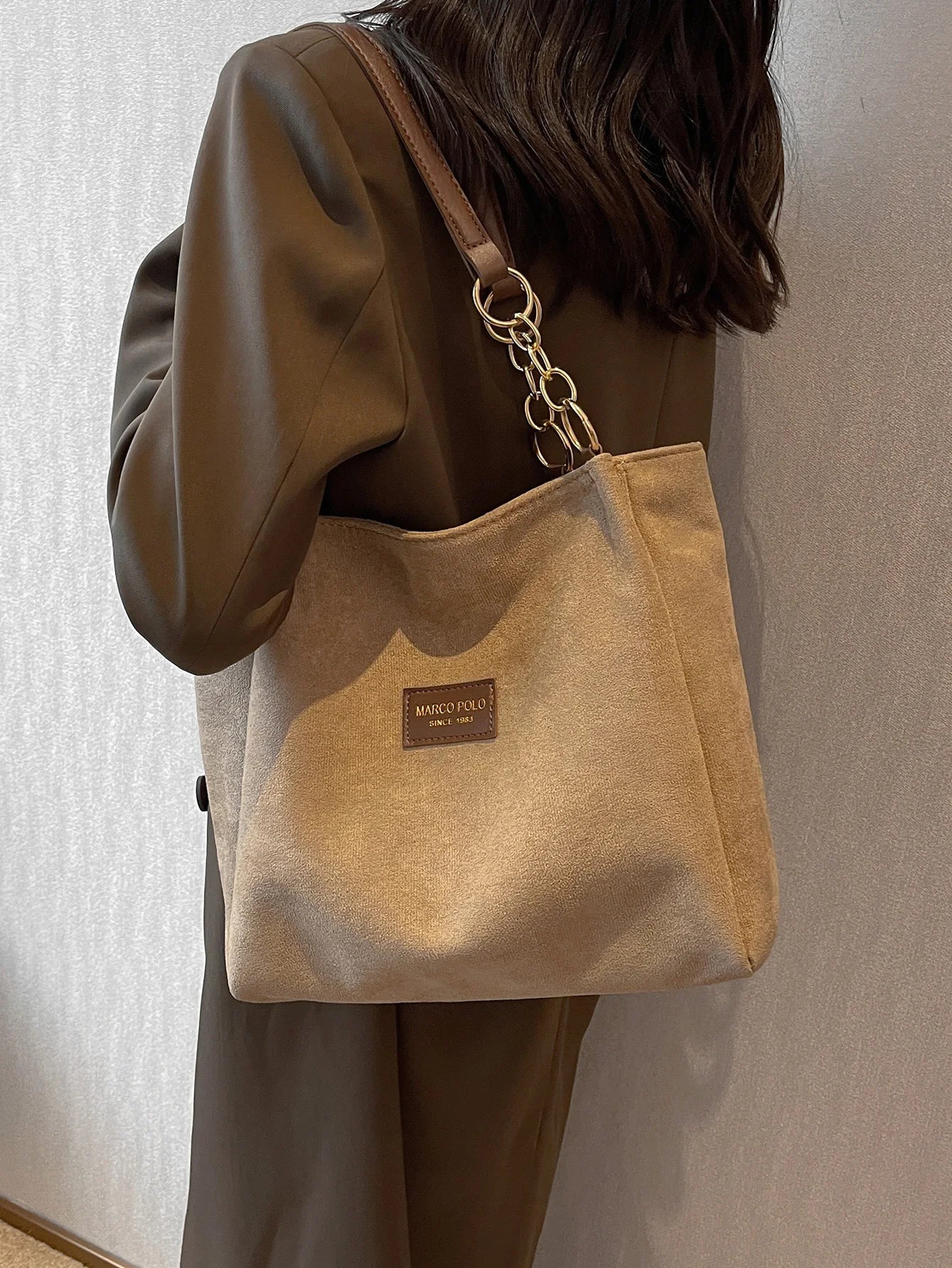 Sac a main en Daim - ELEGENCE